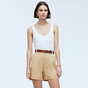 NWT Madewell Harlow Short in Drapey Twill